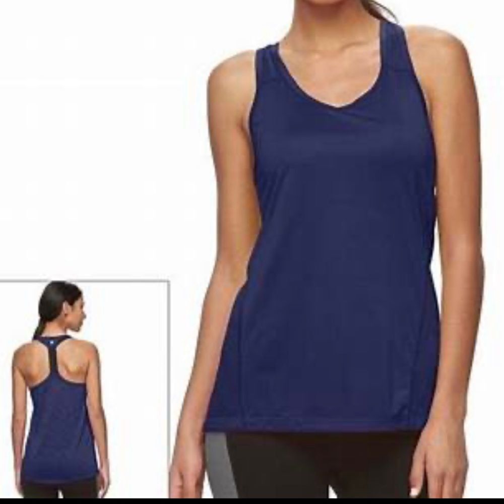 Tek Gear‎ Blue Workout Tank Top L